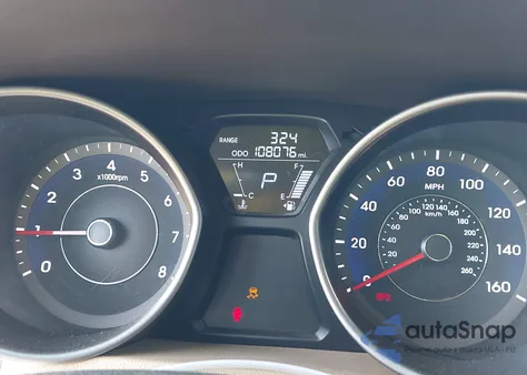 2013 Hyundai Elantra Gls z USA, uszkodzony, nr VIN 5NPDH4AE8DH287169